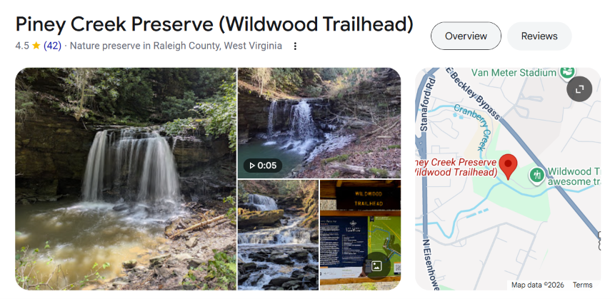 Piney Creek Waterfalls